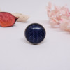 Bague ajustable bleue Enaura