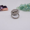 Bague Loup ajustable en acier inoxydable