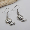 Boucles d'oreilles football