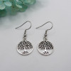 Boucles d'oreilles arbre de vie