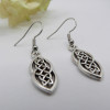 Boucles d'oreilles nœud celtique ovale